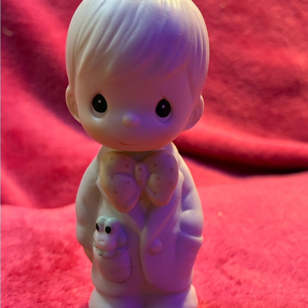 PRECIOUS MOMENTS VINTAGE 1984-“BEST MAN “E-2836(WEDDING)